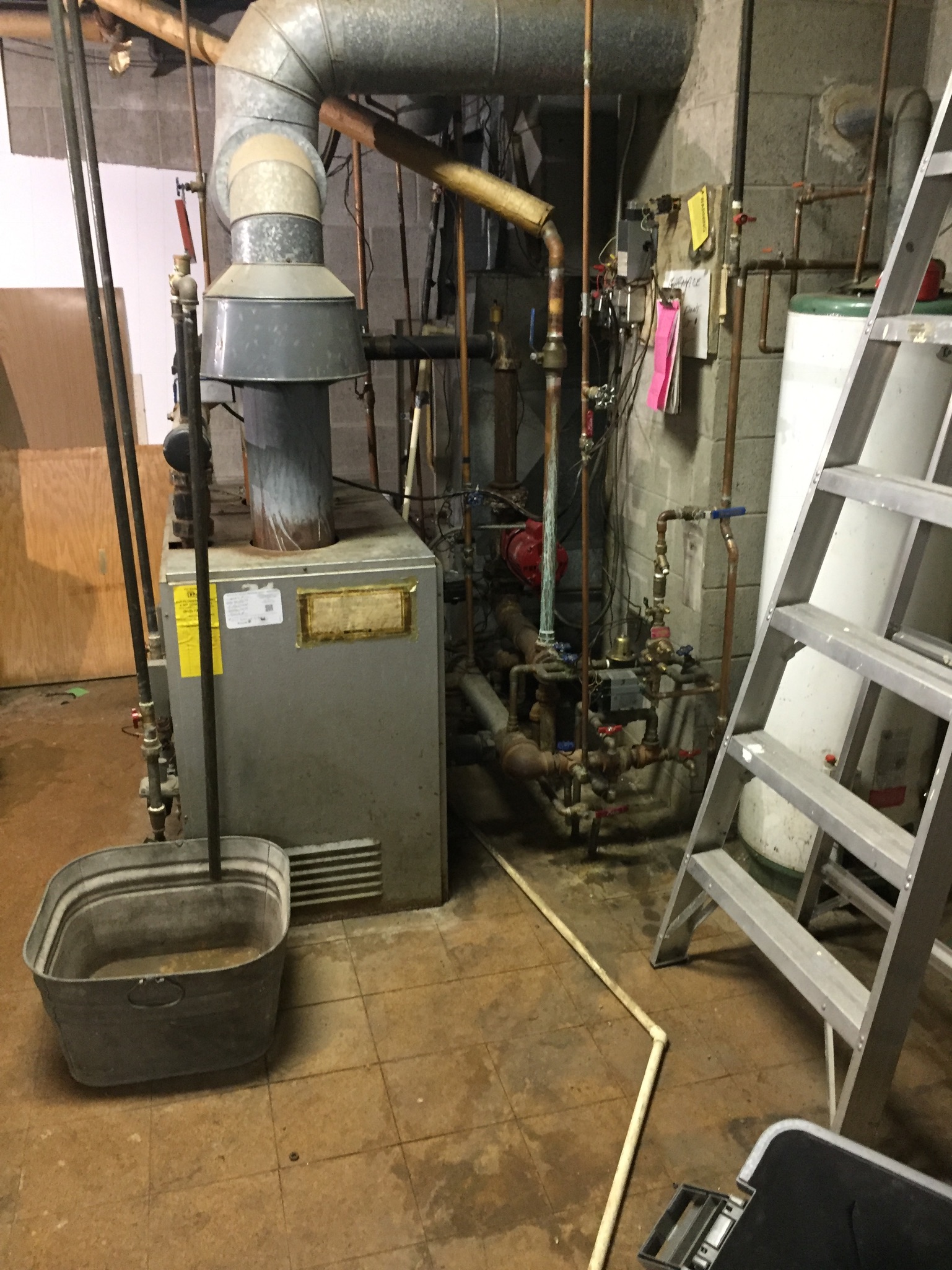 P & H Boiler Before and After 2 Before image